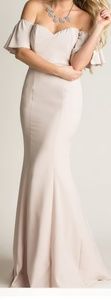 Beautiful nude blush dress